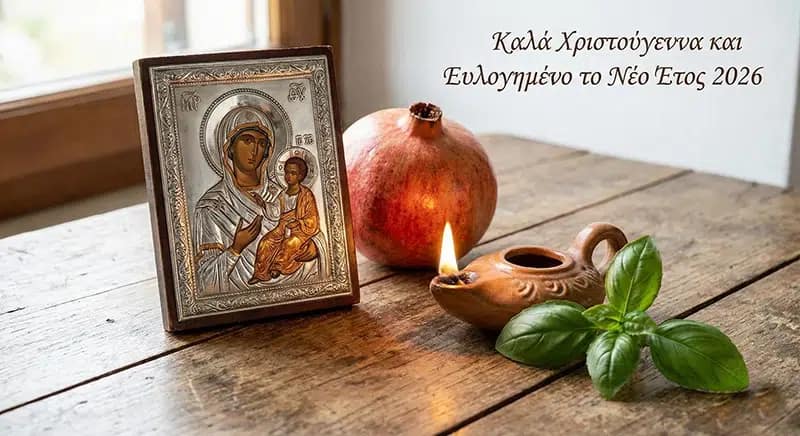 Καλά Χριστούγεννα και Ευλογημένο το Νέο Έτος 2026